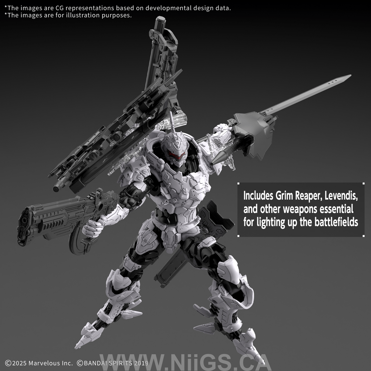BANDAI HOBBY 30MM DAEMON X MACHINA TS Bahamut