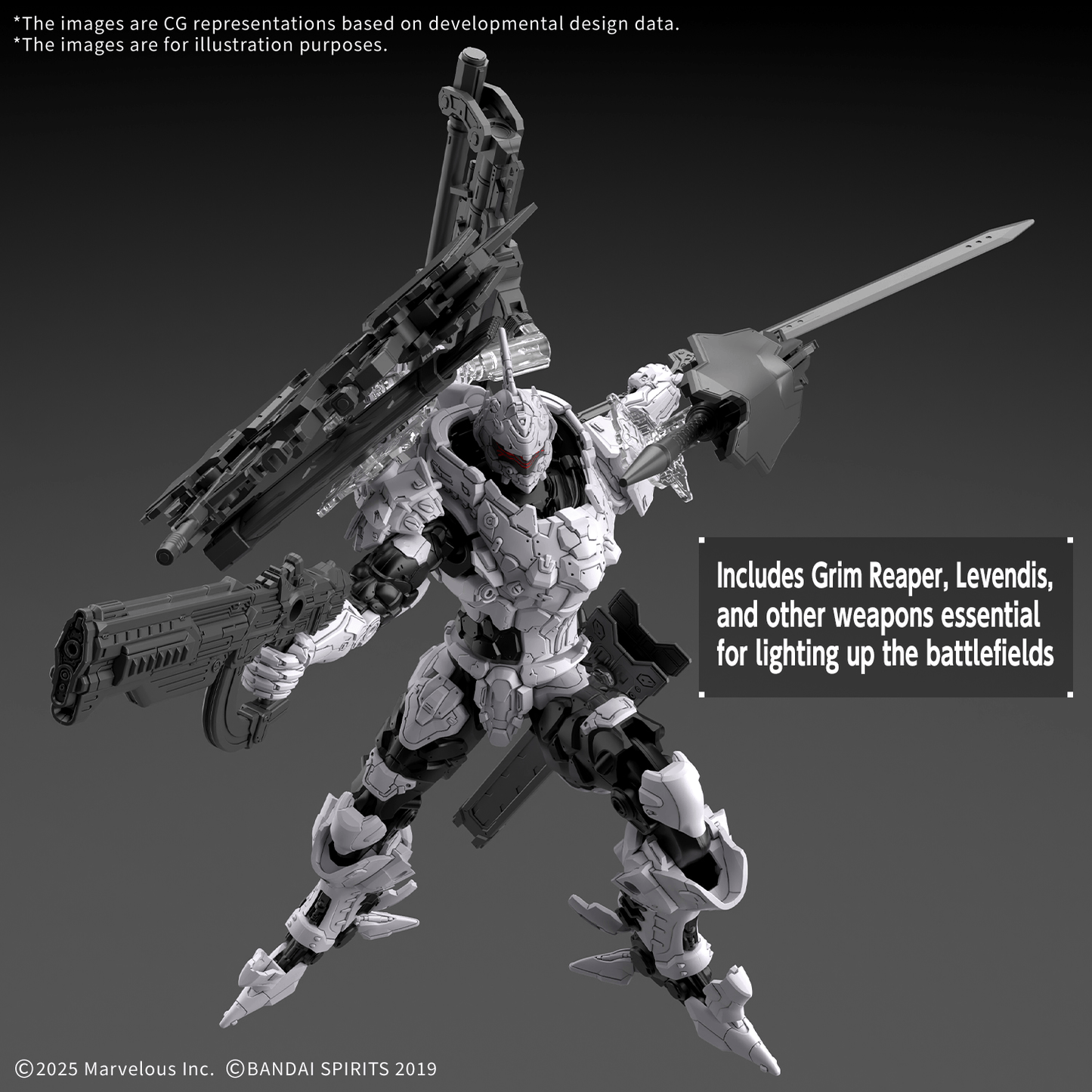 BANDAI HOBBY 30MM DAEMON X MACHINA TS Bahamut