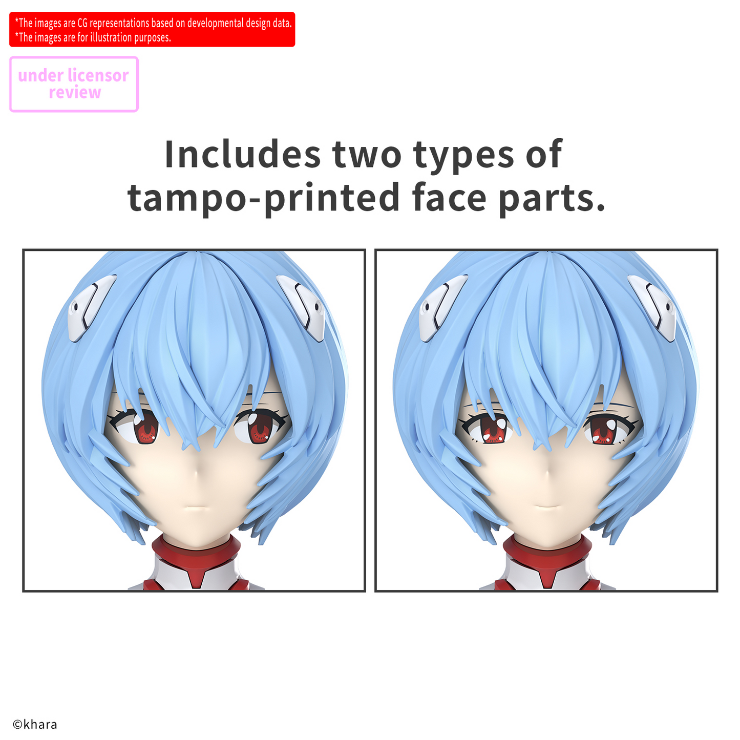 BANDAI HOBBY 30MP REI AYANAMI (PLUG SUIT Ver.)