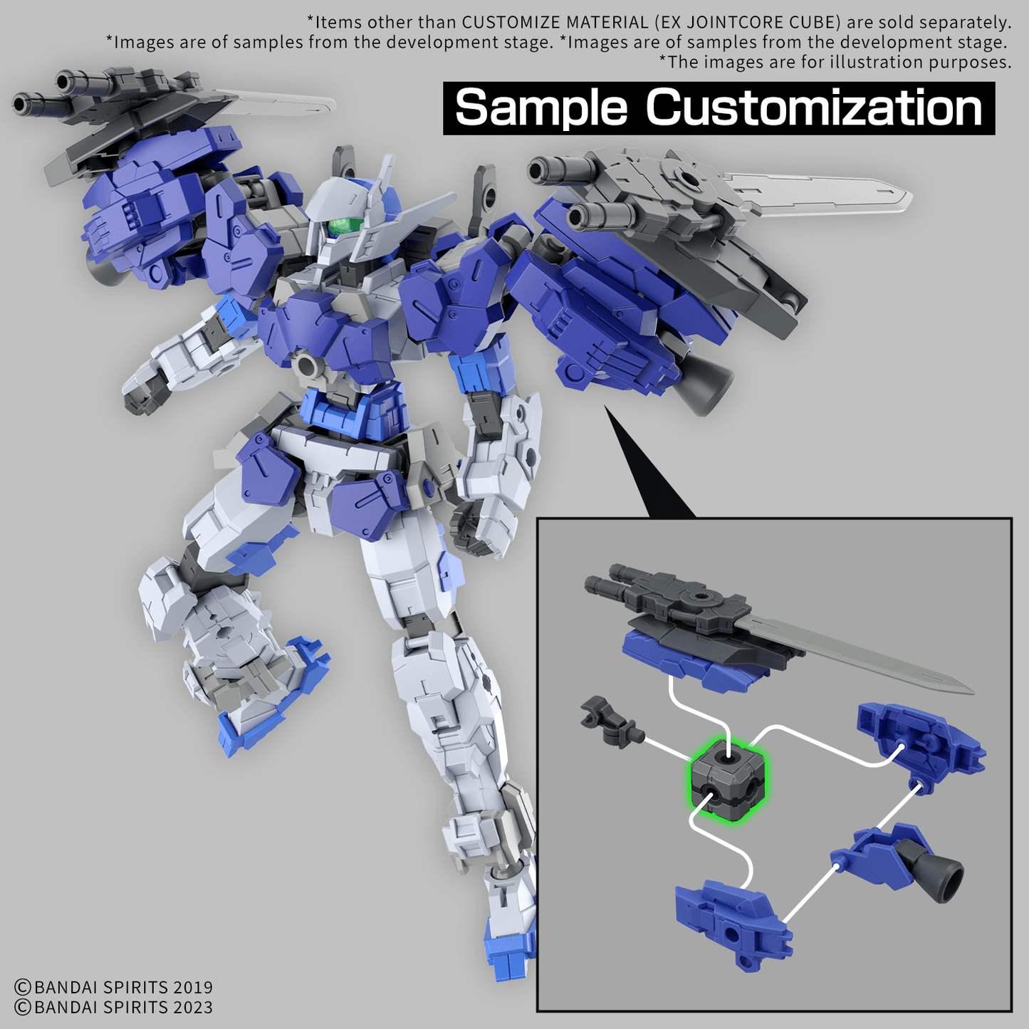 BANDAI HOBBY CUSTOMIZE MATERIAL (EX JOINTCORE CUBE)