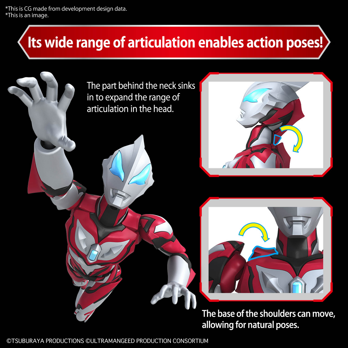 BANDAI Hobby Figure-rise Standard ULTRAMAN GEED PRIMITIVE