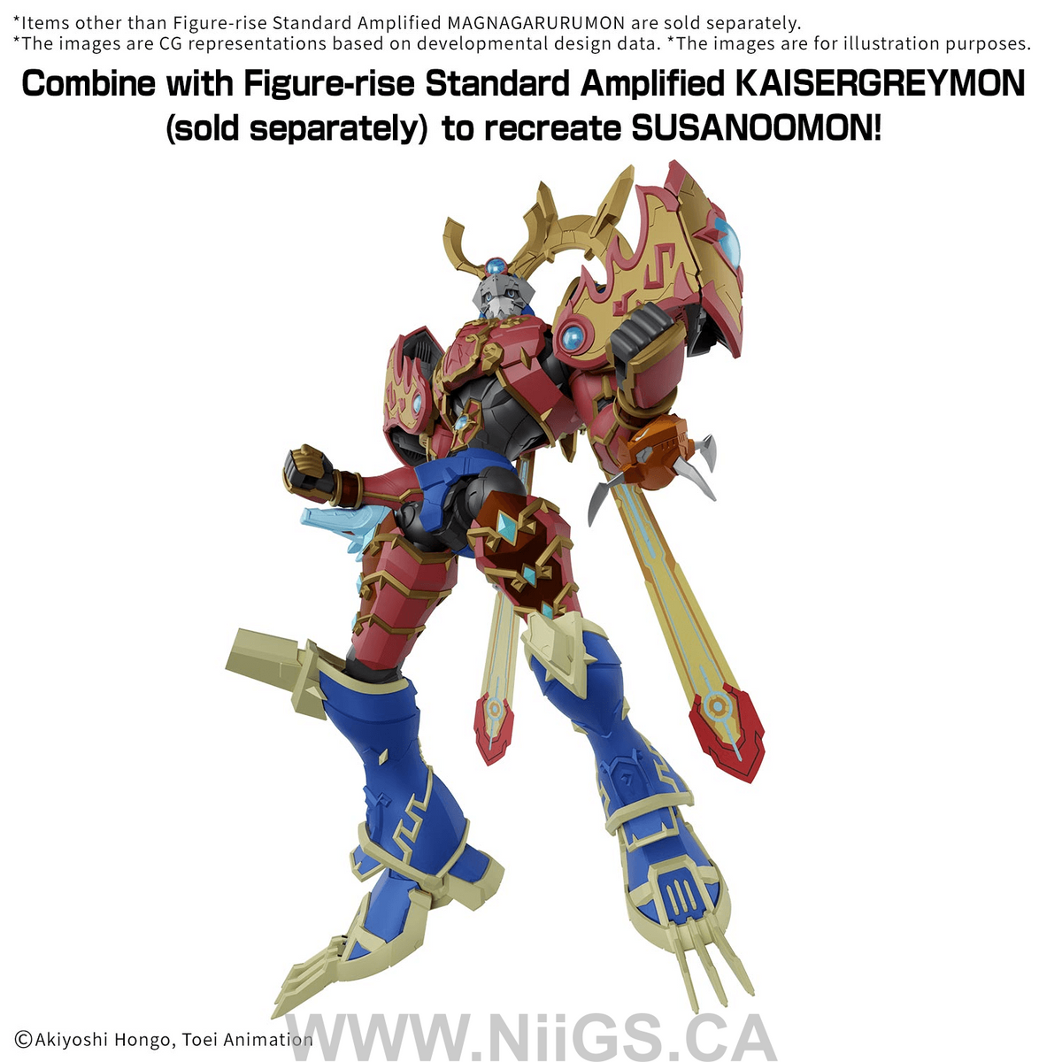 BANDAI HOBBY Figure-rise Standard Amplified MAGNAGARURUMON