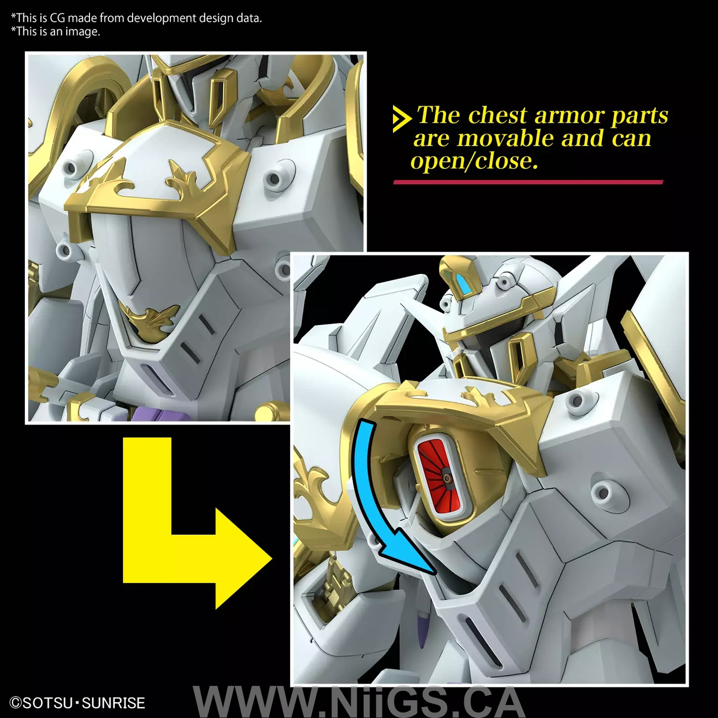 BANDAI Hobby HG 1/144 BLACK KNIGHT SQUAD Cal-re.A