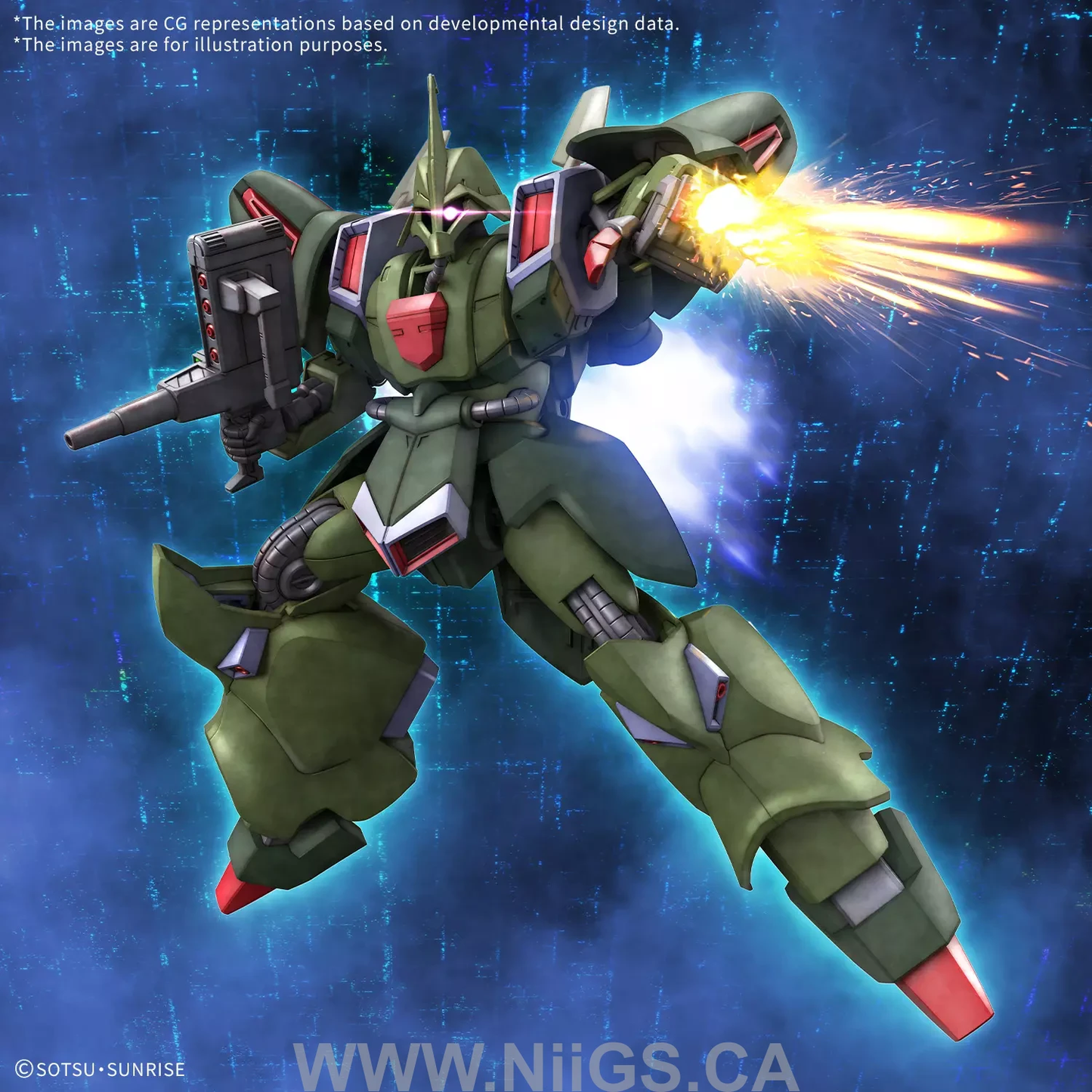 BANDAI HOBBY HG 1/144 GALLUSS-J