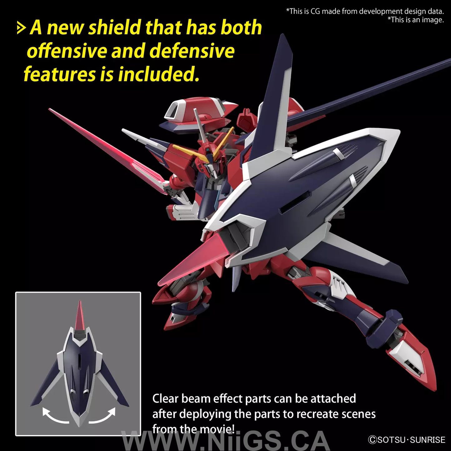 BANDAI HG 1/144 IMMORTAL JUSTICE GUNDAM