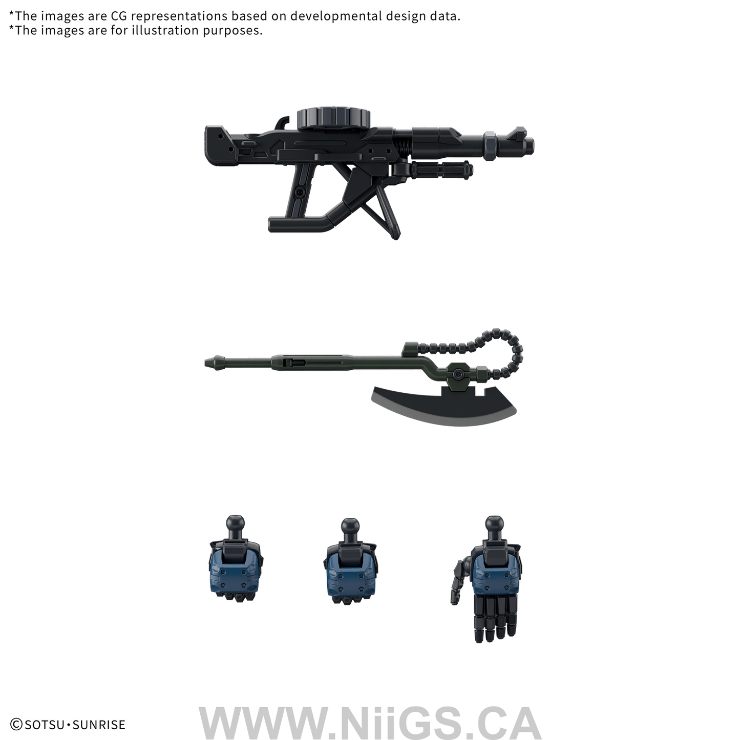 BANDAI HOBBY HG 1/144 POLICE ZAKU