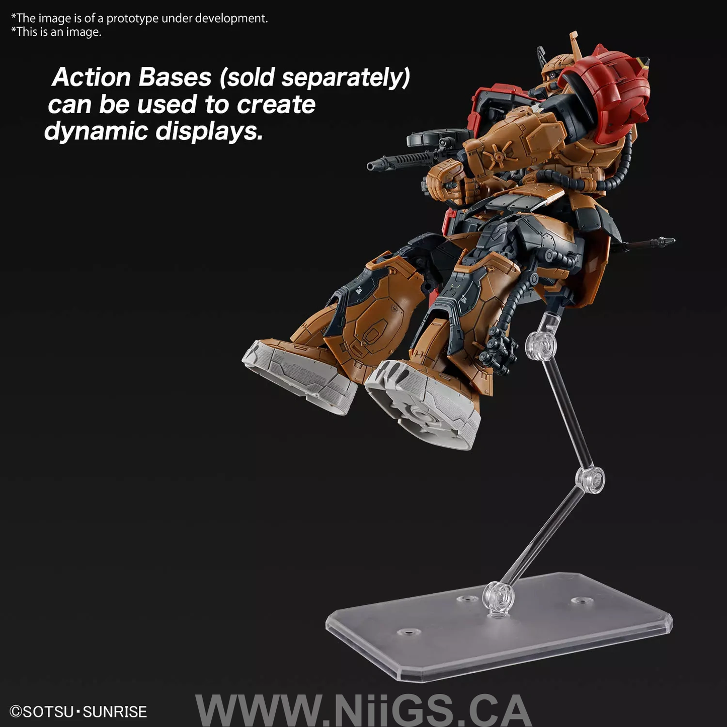 BANDAI Hobby HG 1/144 ZAKUⅡ F TYPE SOLARI (RFV)