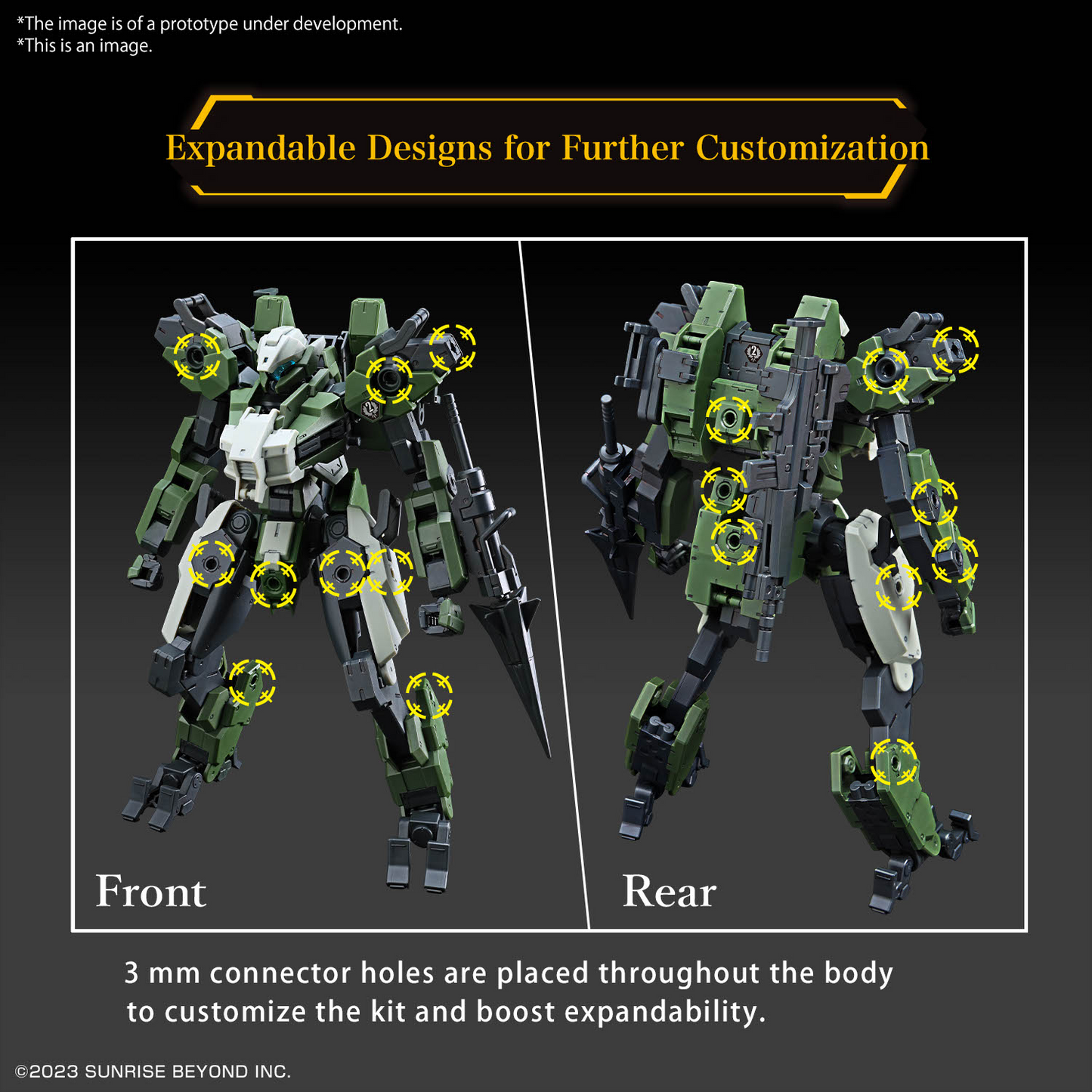 BANDAI Hobby HG 1/72 MAILeS GOUYO CUSTOM