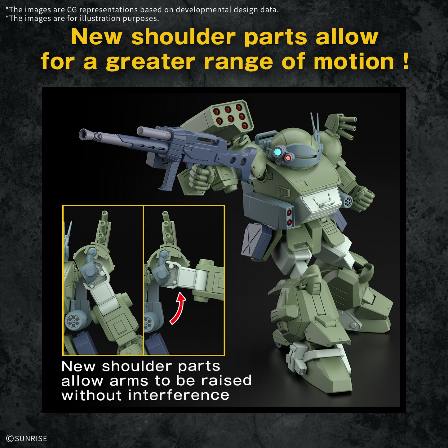 BANDAI HOBBY HG SCOPEDOG TURBO CUSTOM