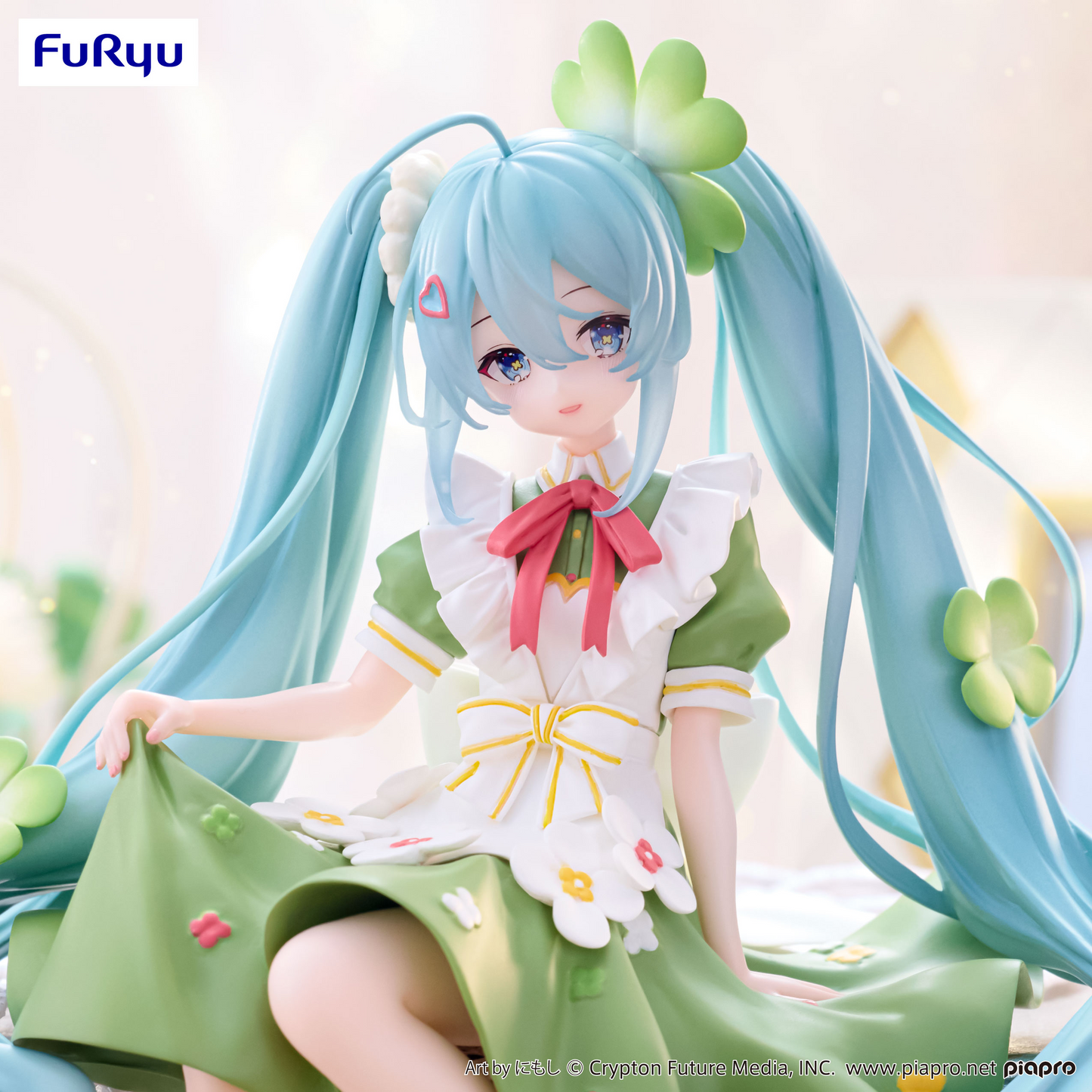 FuRyu Hatsune Miku Noodle Stopper Figure -Flower Fairy Clover-