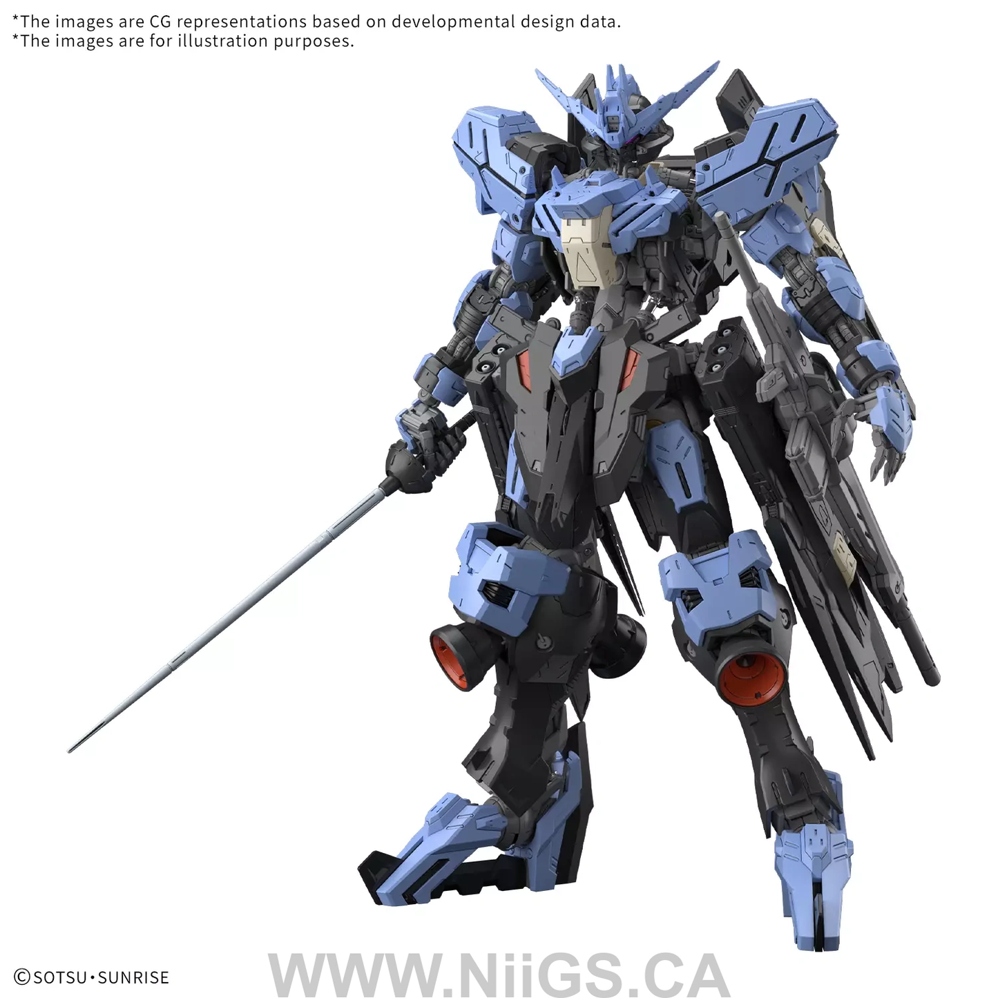 BANDAI HOBBY MG 1/100 GUNDAM VIDAR