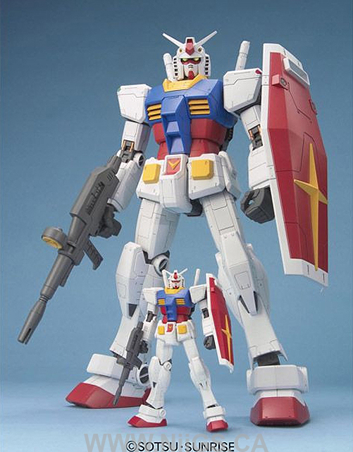 BANDAI HOBBY Mega Size Model - 1/48 Scale Gundam