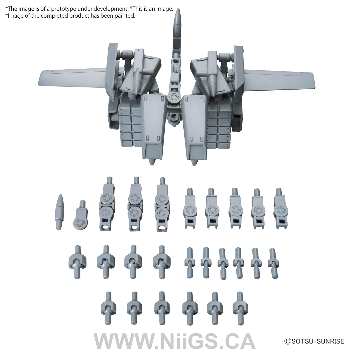 BANDAI Hobby OPTION PARTS SET GUNPLA 08 (BALLDEN ARM ARMS)