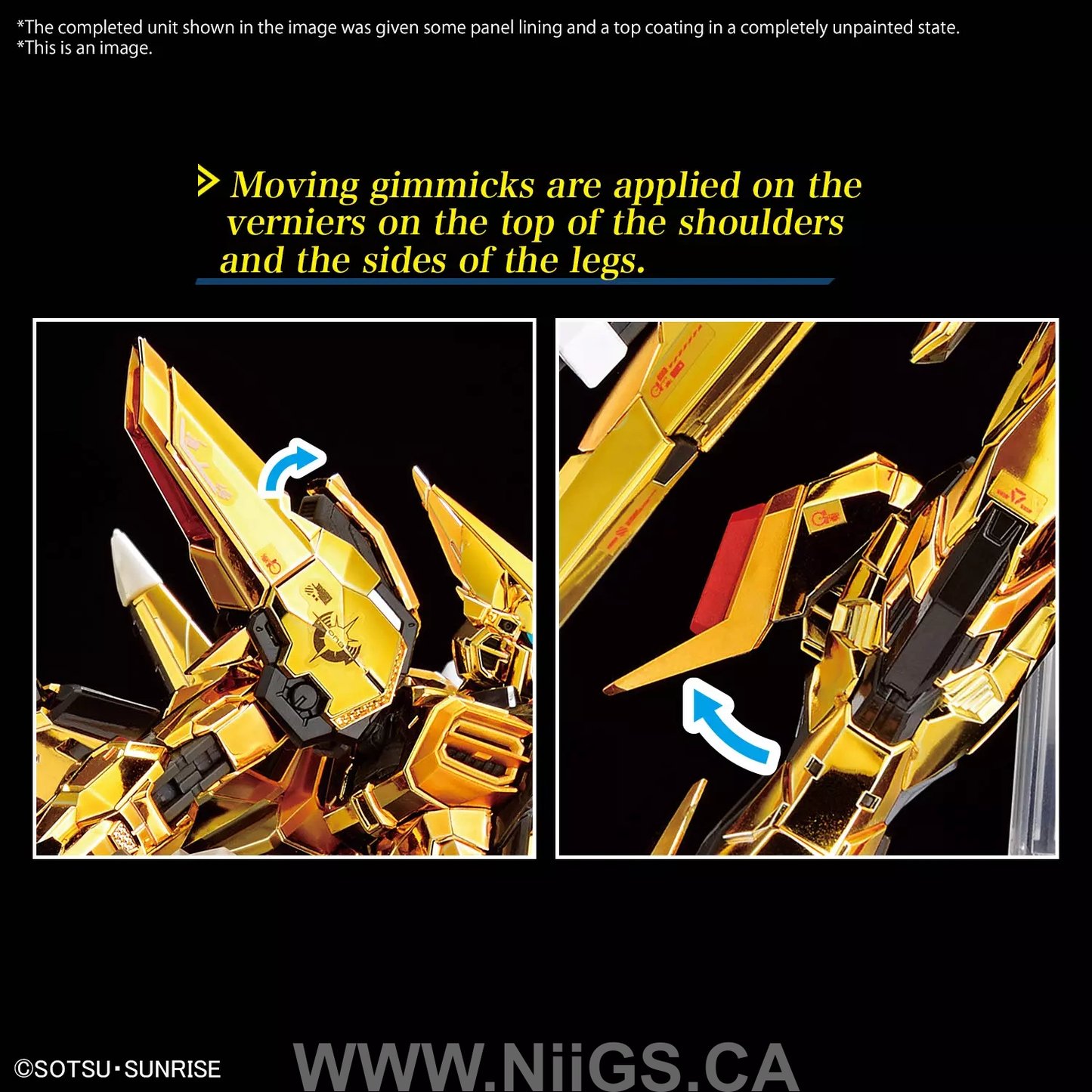 BANDAI Hobby RG 1/144 AKATSUKI GUNDAM OOWASHI unit
