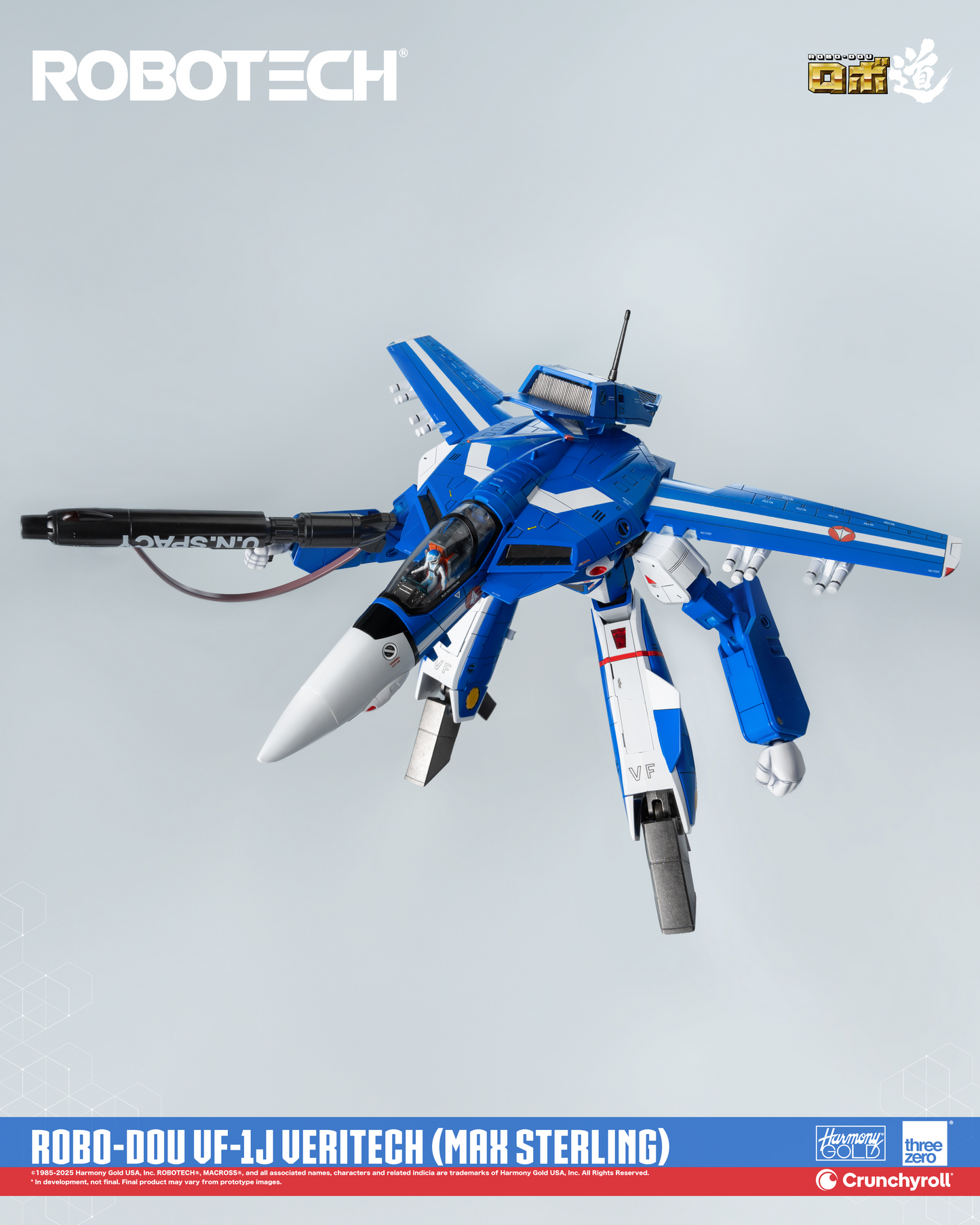 threezero ROBO-DOU ROBOTECH VF-1J Veritech (Max Sterling)
