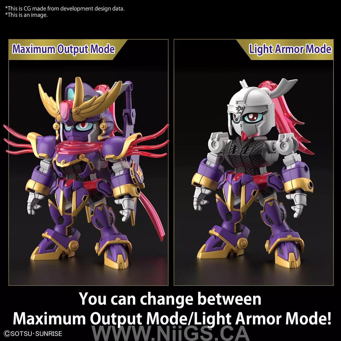 BANDAI SD GUNDAM CROSS SILHOUETTE F-KUNOICHI KAI
