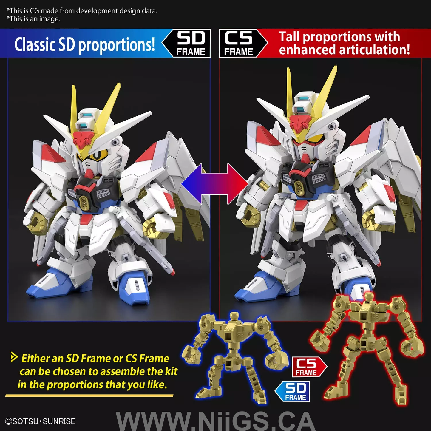BANDAI Hobby SD GUNDAM CROSS SILHOUETTE MIGHTY STRIKE FREEDOM GUNDAM