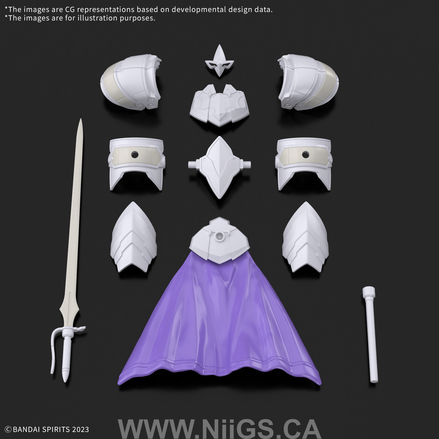 BANDAI HOBBY 30MF CLASS UP ARMOR (LIBER ENCHANTER)