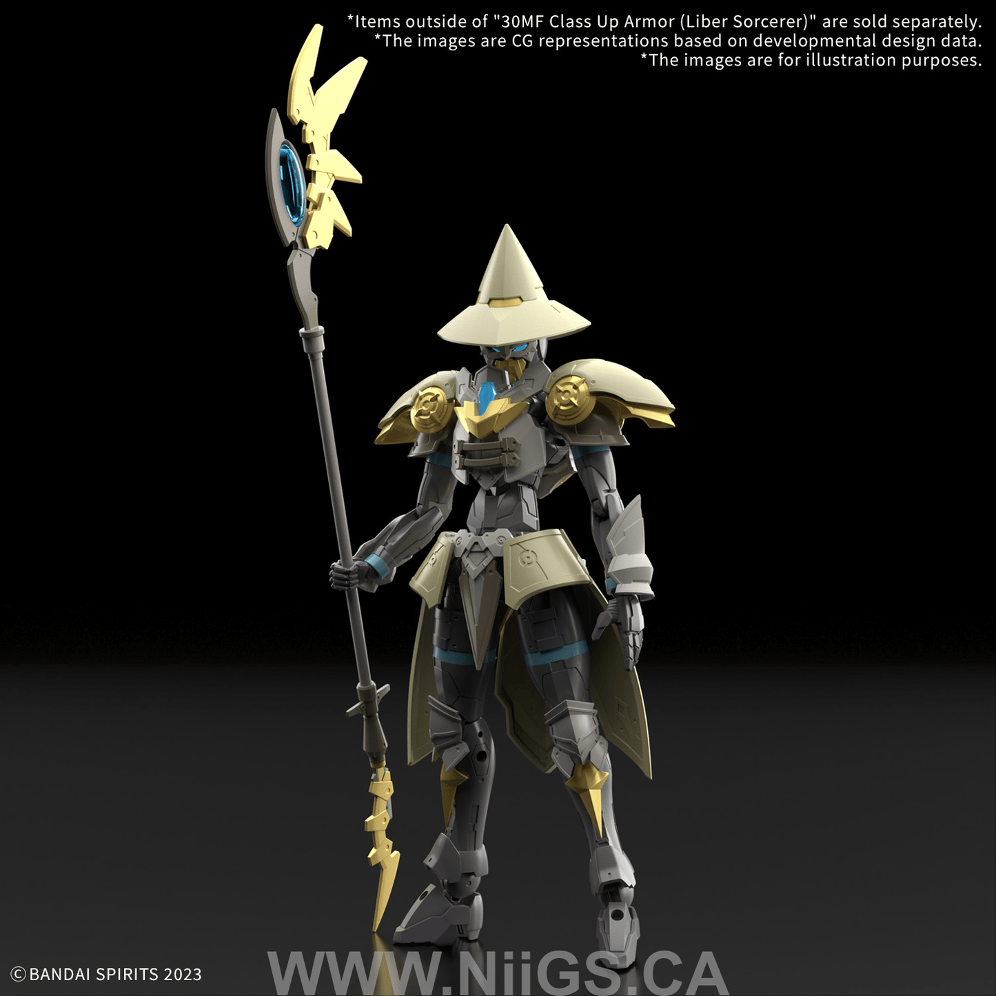 BANDAI HOBBY 30MF CLASS UP ARMOR (LIBER SORCERER)