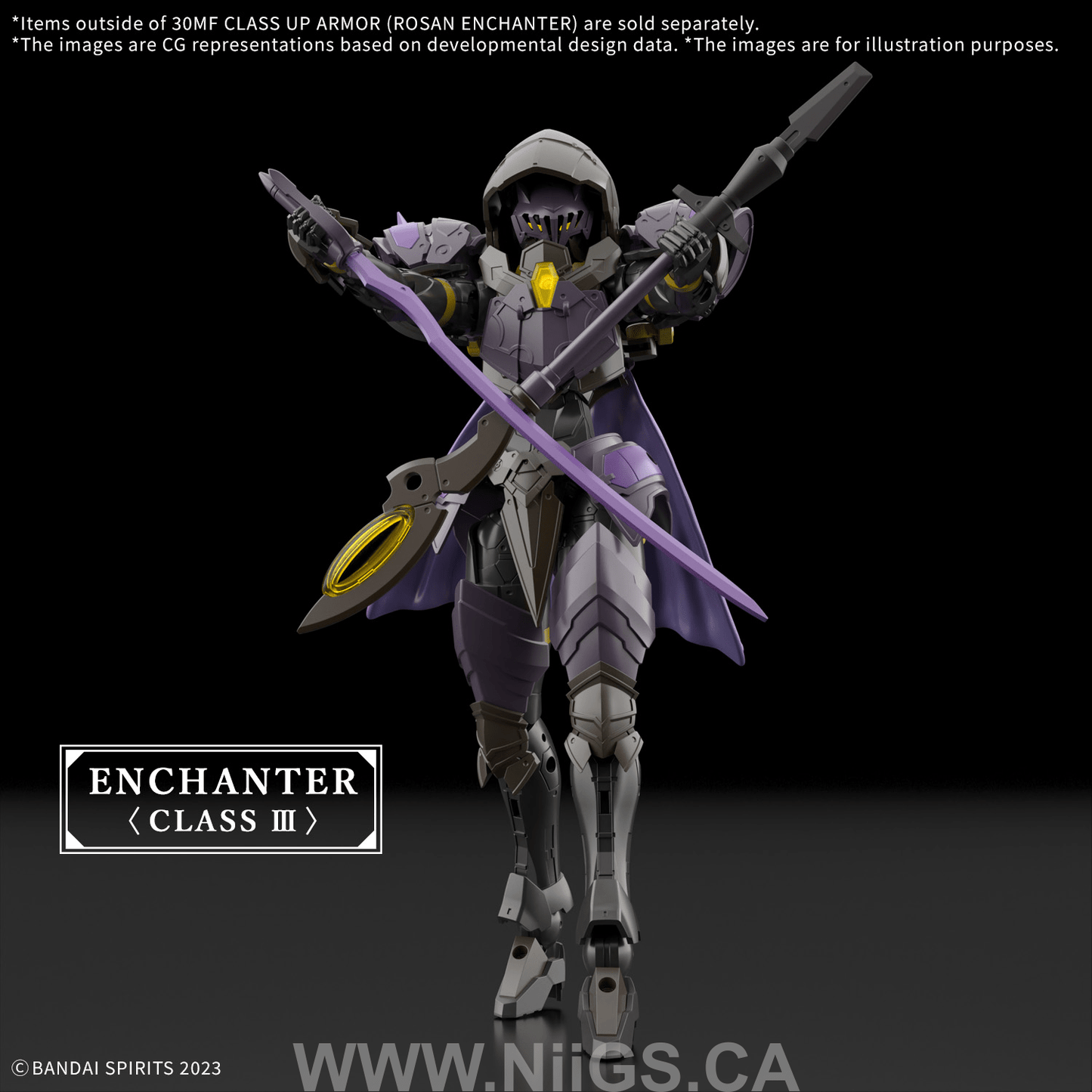 BANDAI HOBBY 30MF CLASS UP ARMOR (ROSAN ENCHANTER)