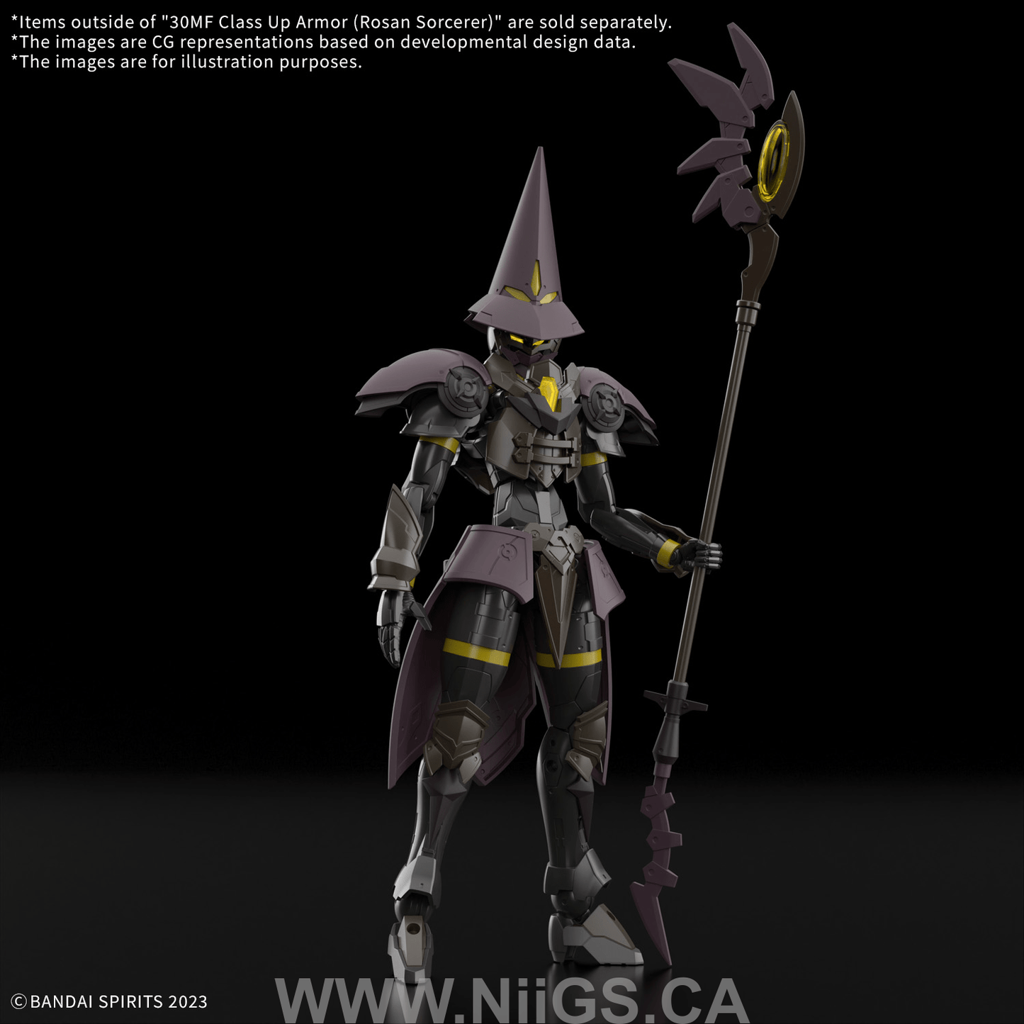 BANDAI HOBBY 30MF CLASS UP ARMOR (ROSAN SORCERER)