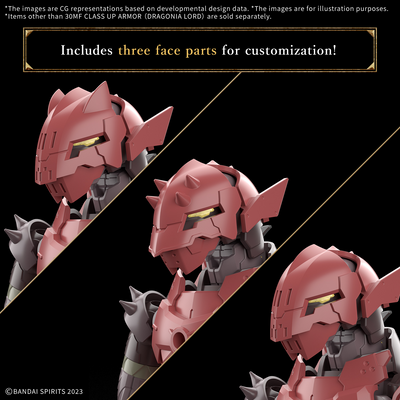 BANDAI HOBBY 30MF CLASS UP ARMOR (DRAGONIA LORD)