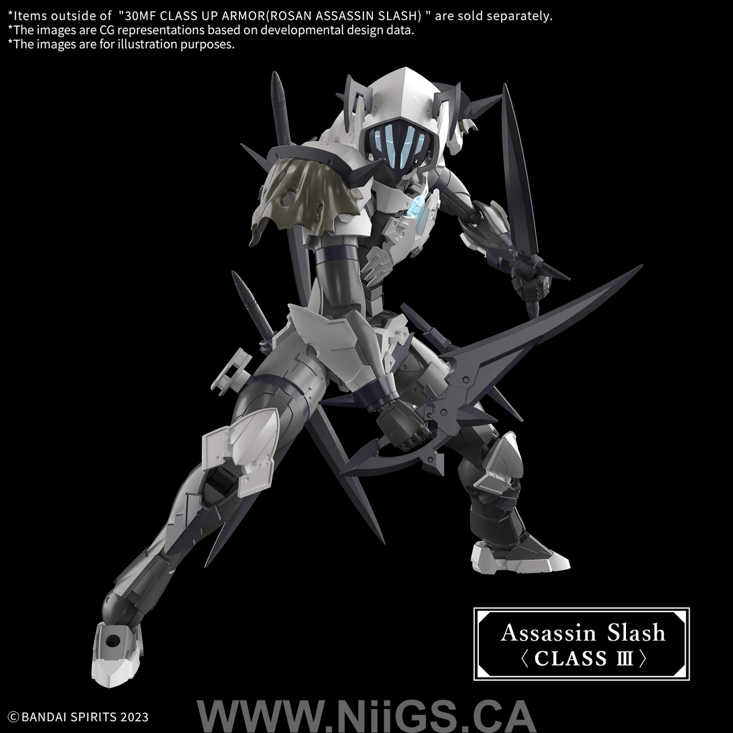 BANDAI HOBBY 30MF CLASS UP ARMOR(ROSAN ASSASSIN SLASH)