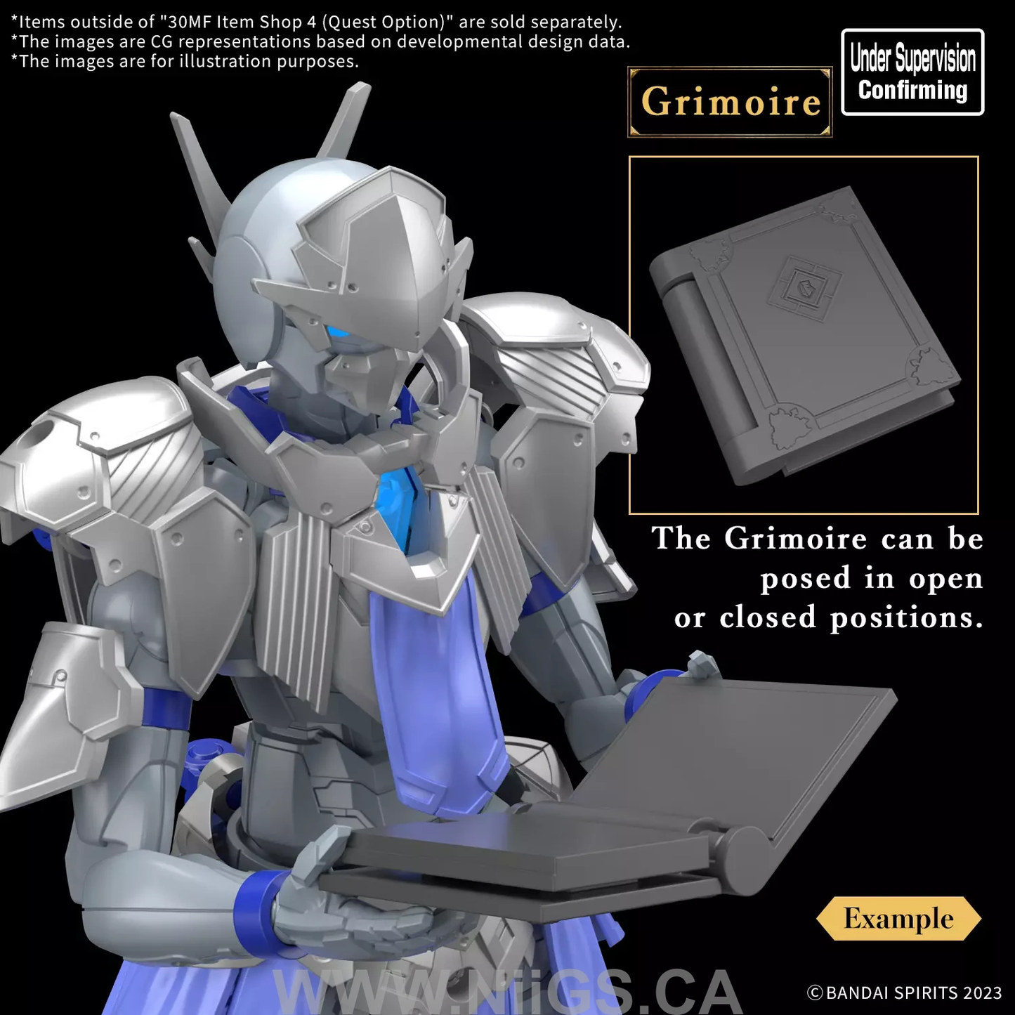 BANDAI HOBBY 30MF ITEM SHOP 4 (QUEST OPTION)