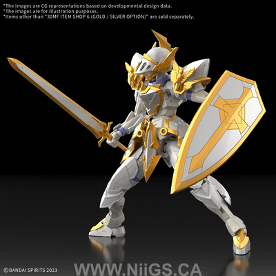 BANDAI HOBBY 30MF ITEM SHOP 6 ļ¼GOLD / SILVER OPTIONļ¼
