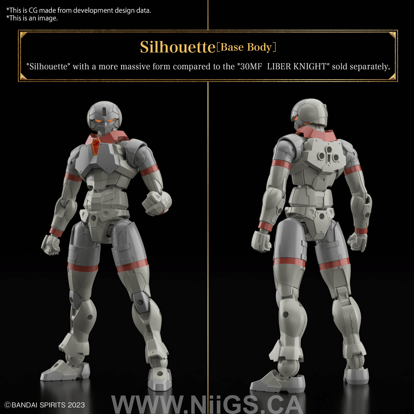 BANDAI Hobby 30MF LIBER WARRIOR