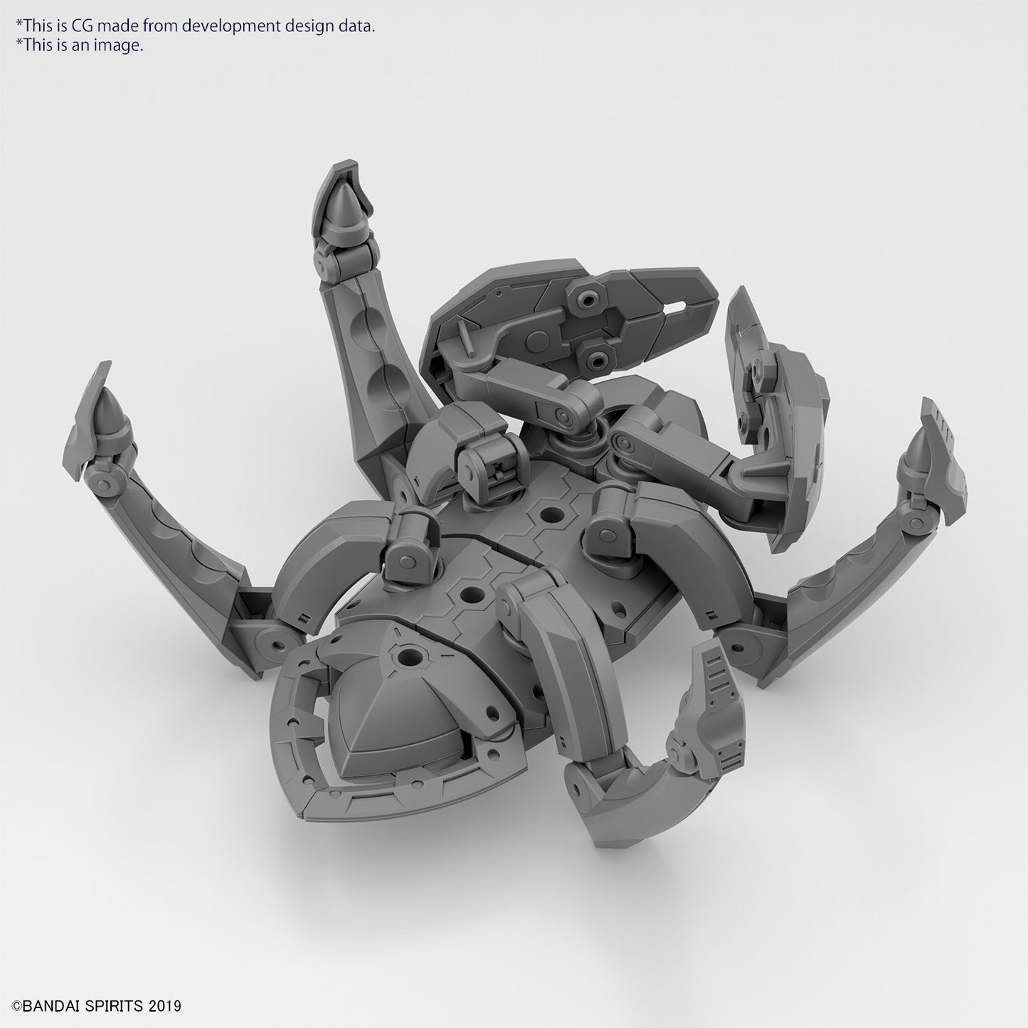 BANDAI 30MM 1/144 Extended Armament Vehicle (MULTIPLE LEGS MECHA Ver.)