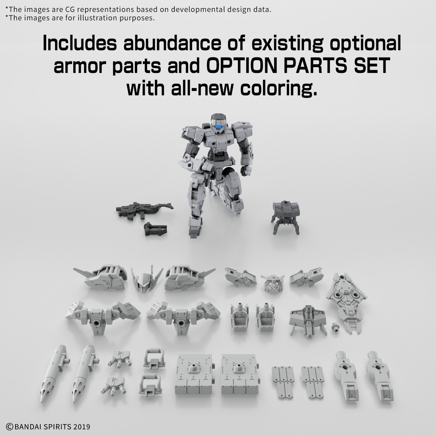 BANDAI HOBBY 30MM 1/144 eEXM-17RE ALTO REFINE