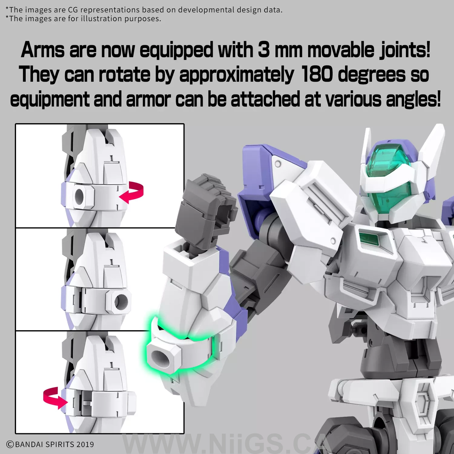 BANDAI HOBBY 30MM 1/144 eEXM-40 IGLIGHT 01