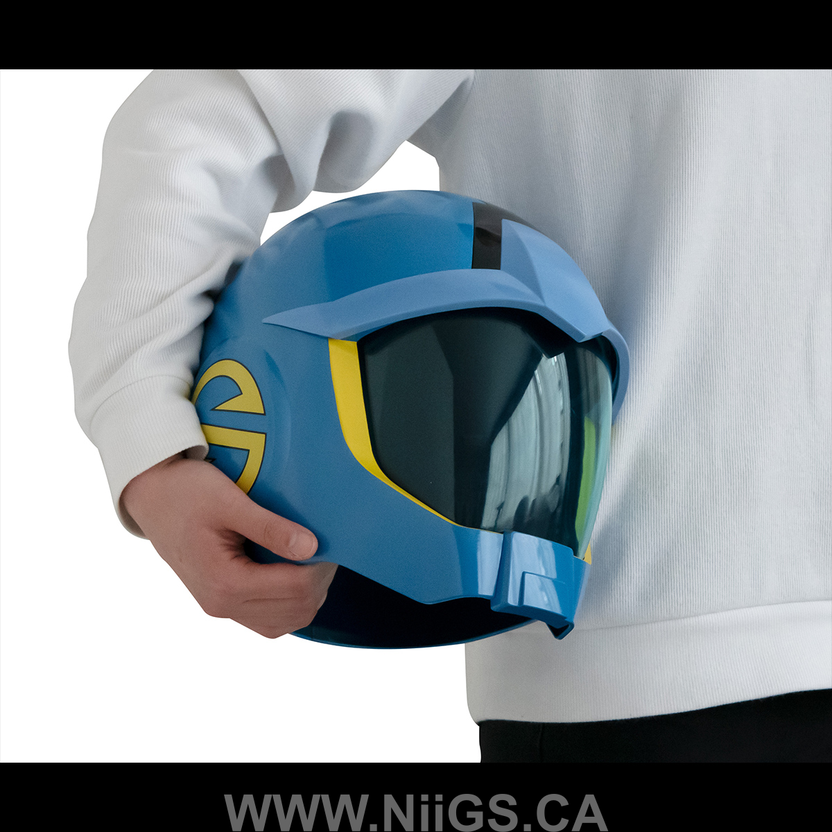 MegaHouse Full Scale Works Mobile Suit Gundam Earth Federation Forces Sleggar Law Standard Suit Helmet