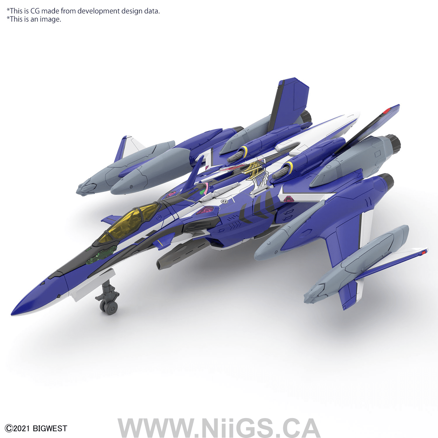 BANDAI HG 1/100 YF-29 DURANDAL VALKYRIE (MAXIMILIAN JENIUS USE) FULL SET PACK