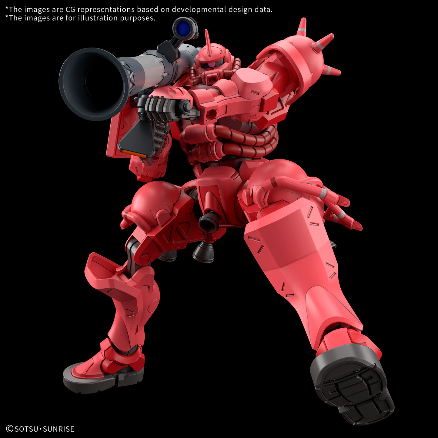 BANDAI HOBBY HG 1/144 CHAR'S ZAKU(GQ)