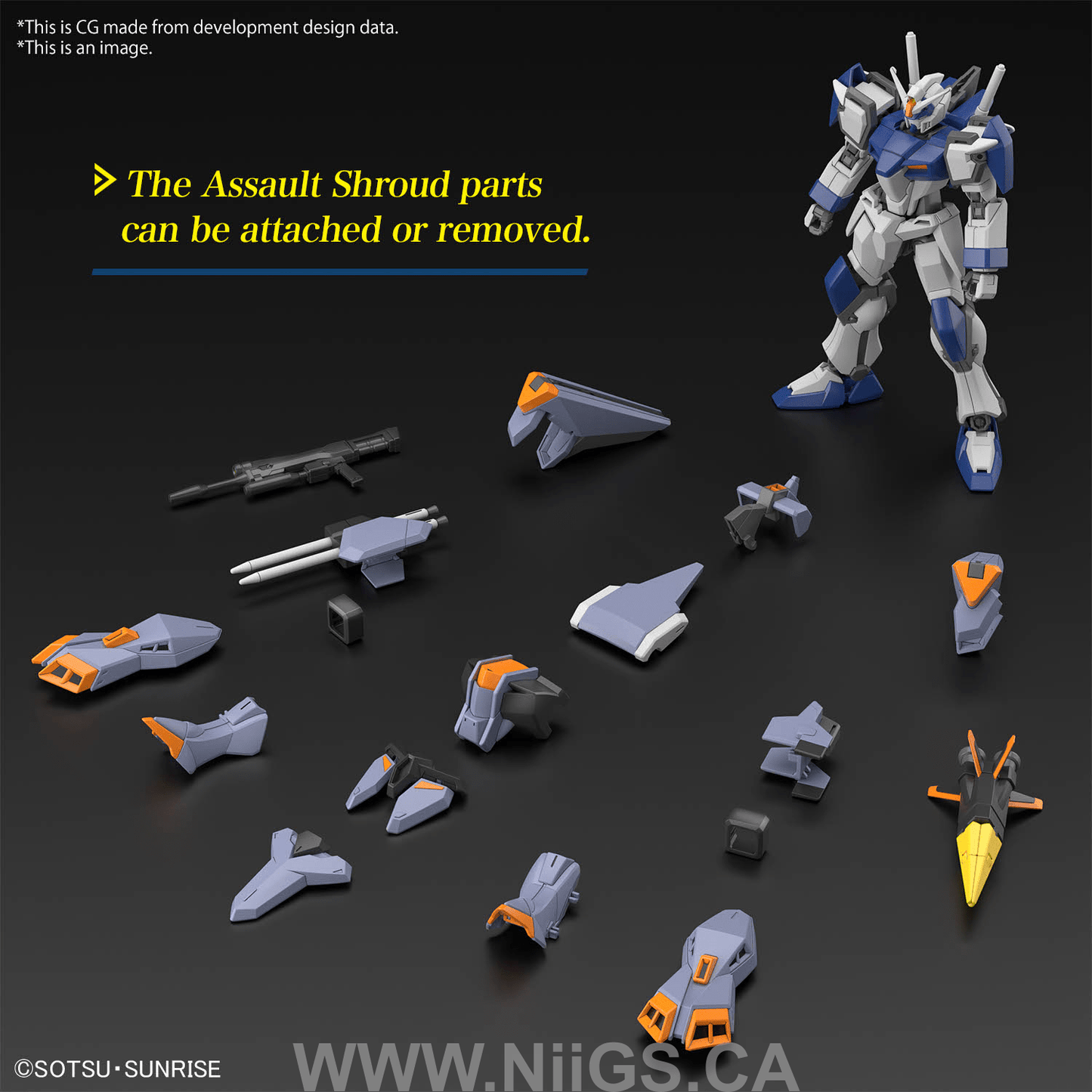 BANDAI Hobby HG 1/144 DUEL BLITZ GUNDAM