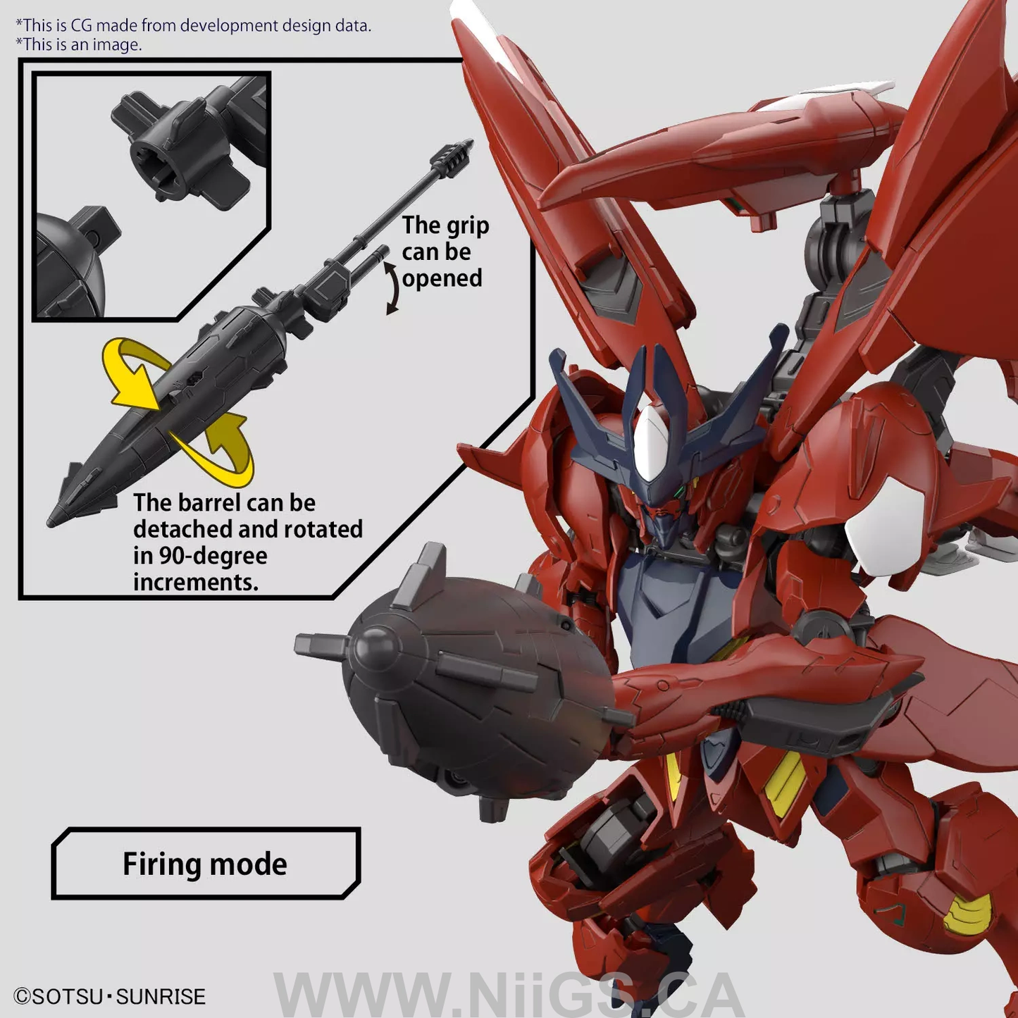 BANDAI Hobby HG 1/144 GUNDAM AMAZING BARBATOS LUPUS