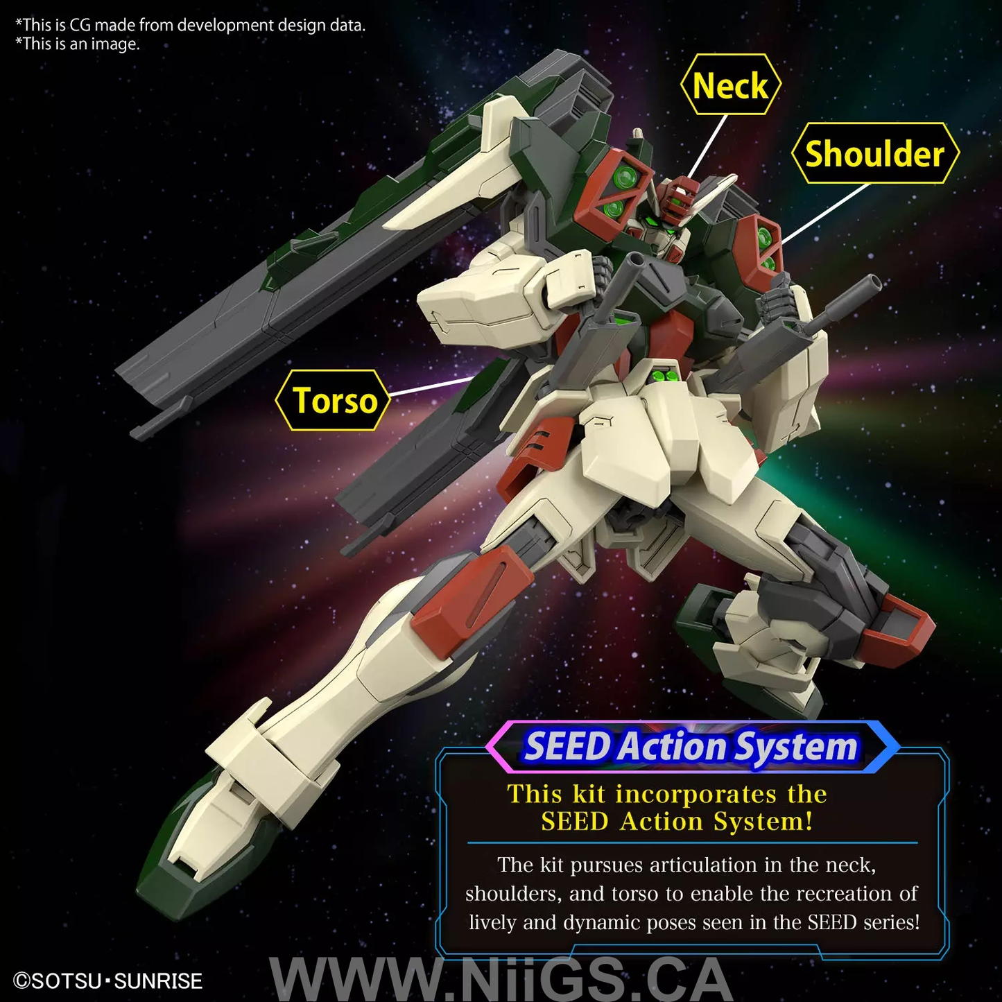 BANDAI Hobby HG 1/144 LIGHTNING BUSTER GUNDAM