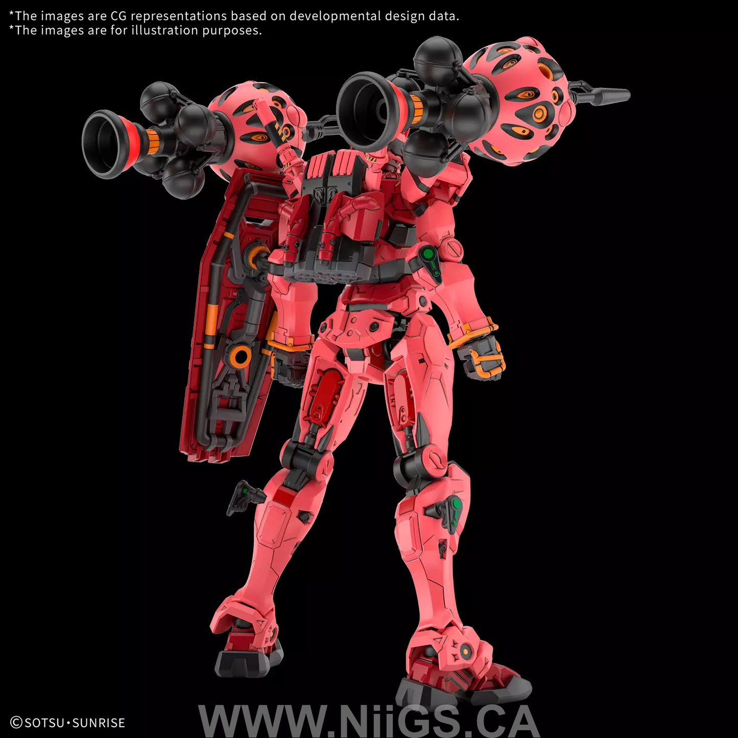 BANDAI HOBBY HG 1/144 RED GUNDAM
