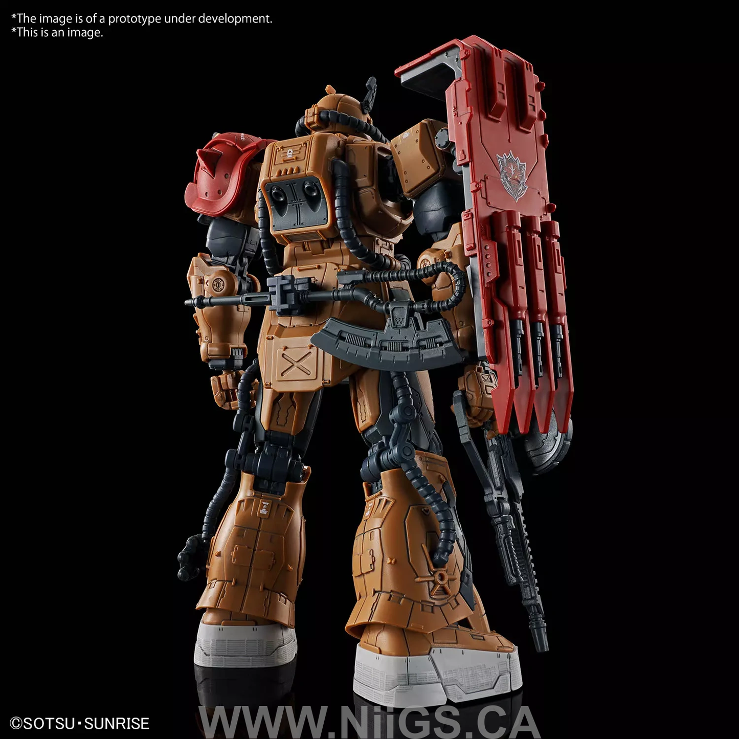 BANDAI Hobby HG 1/144 ZAKUⅡ F TYPE SOLARI (RFV)