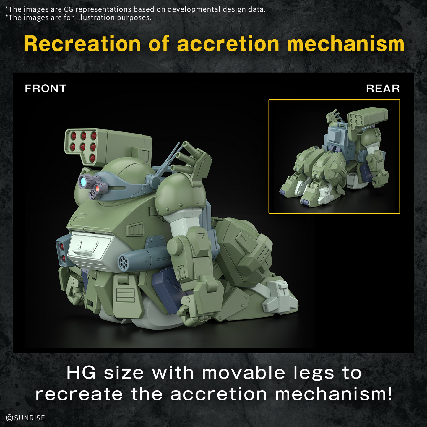 BANDAI HOBBY HG SCOPEDOG TURBO CUSTOM