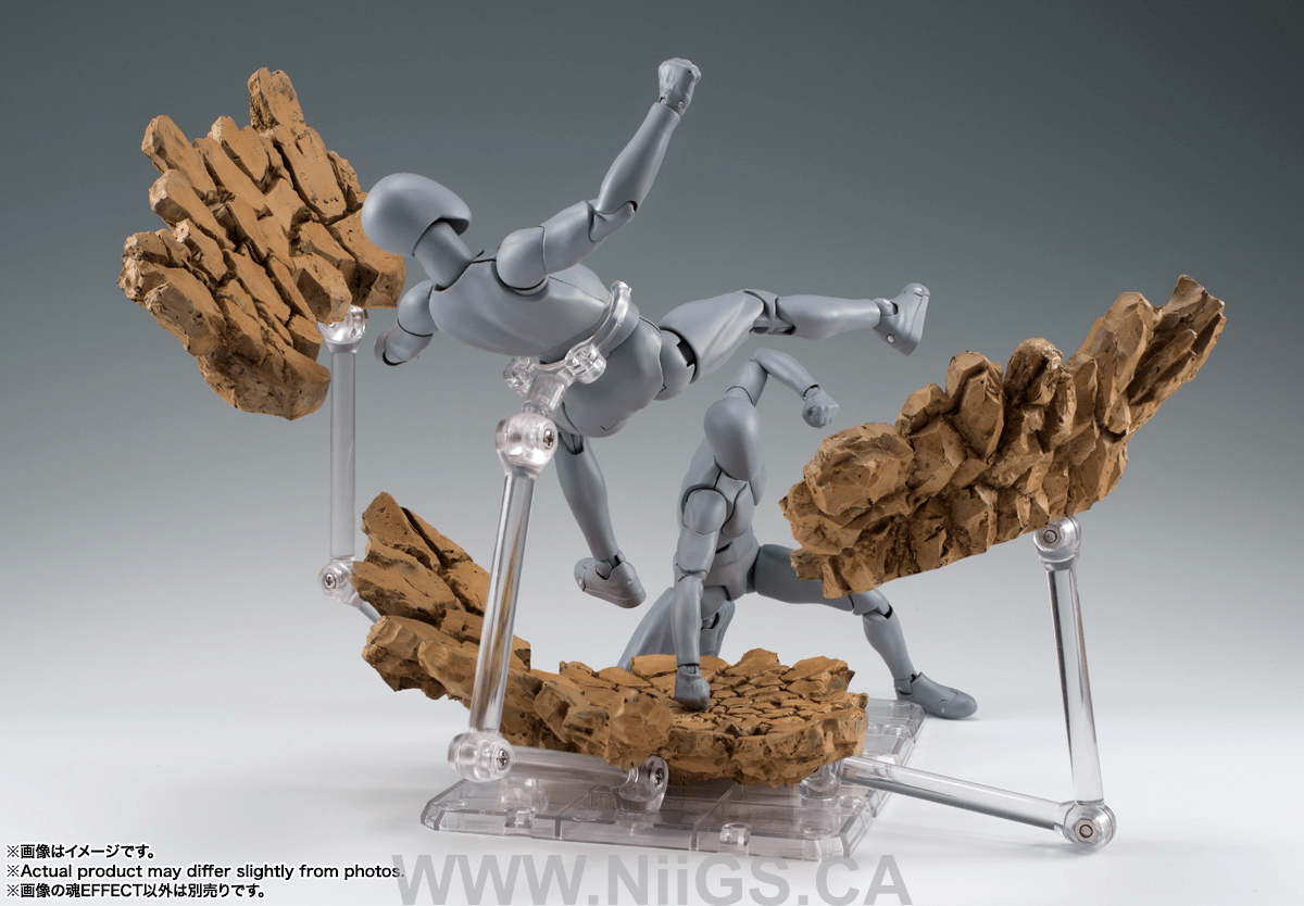 BANDAI Tamashii IMPACT Beige Ver. for S.H.Figuarts, TAMASHII EFFECT