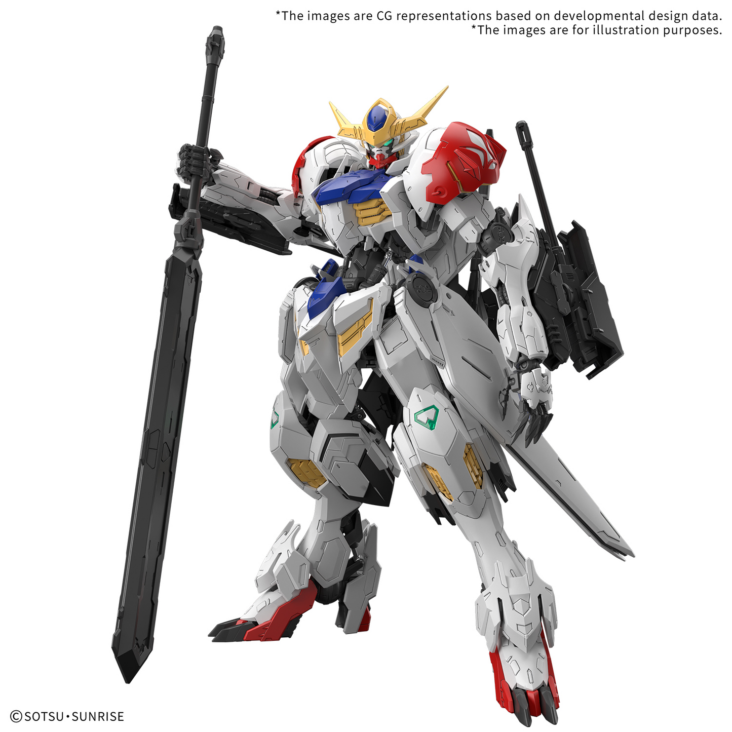 BANDAI HOBBY MG 1/100 GUNDAM BARBATOS LUPUS