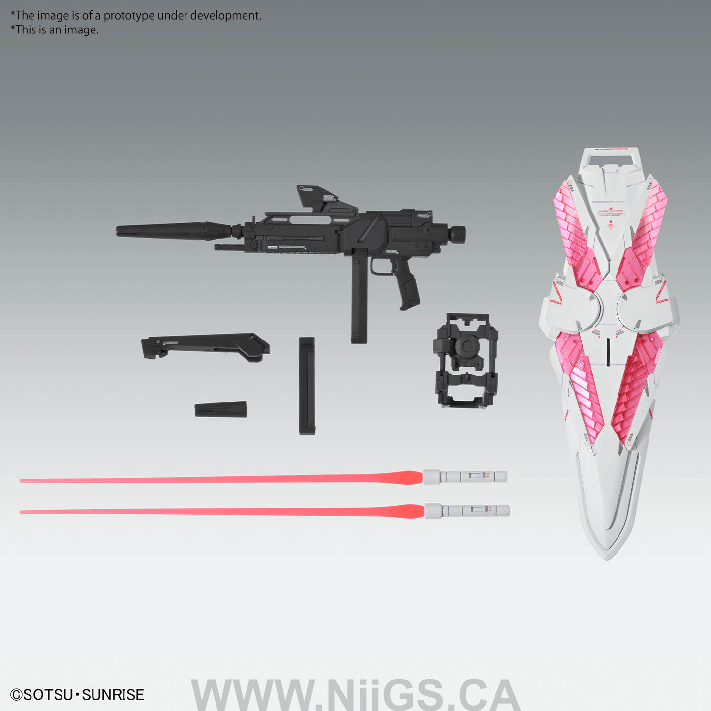 BANDAI Hobby MG 1/100 NARRATIVE GUNDAM C-PACKS Ver.Ka