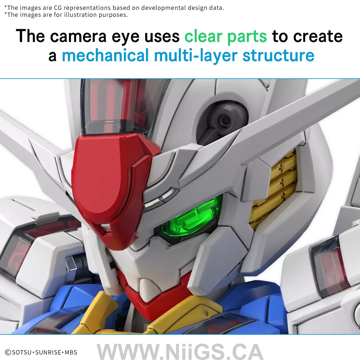 BANDAI HOBBY MGSD GUNDAM AERIAL