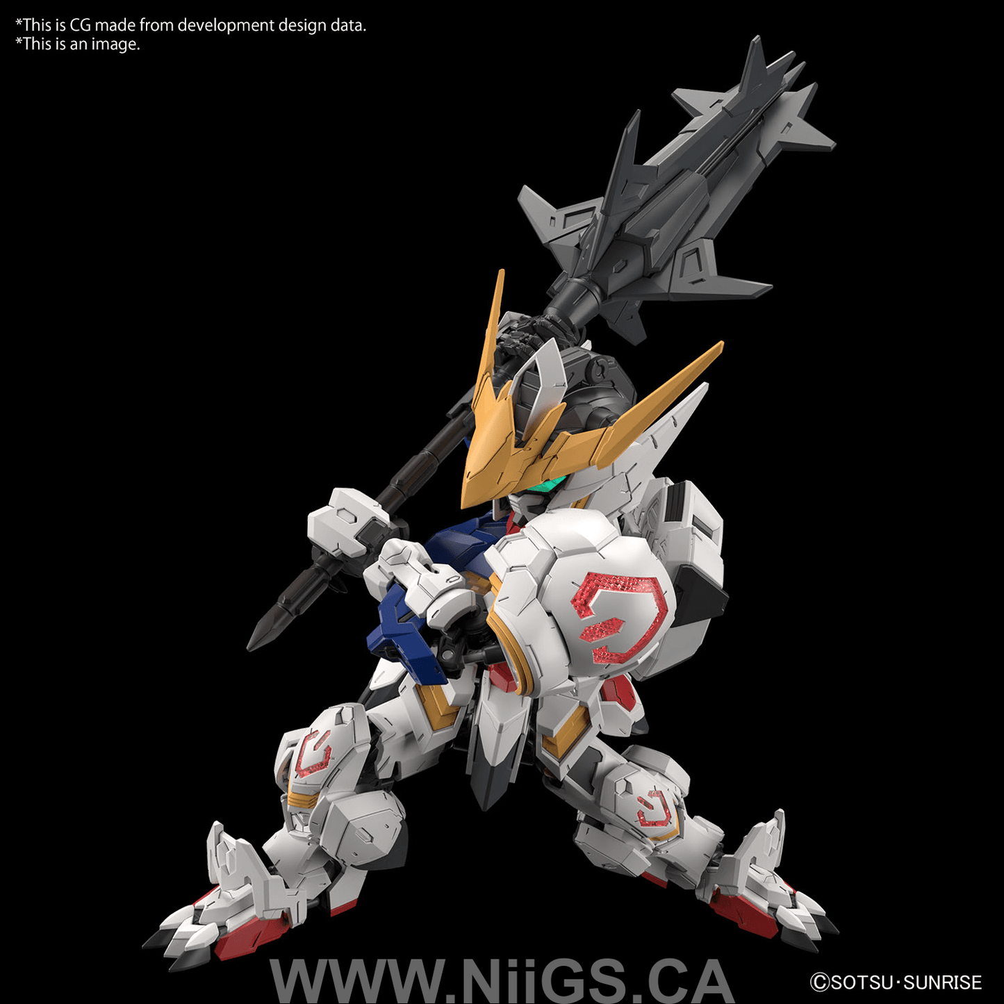 BANDAI MGSD GUNDAM BARBATOS