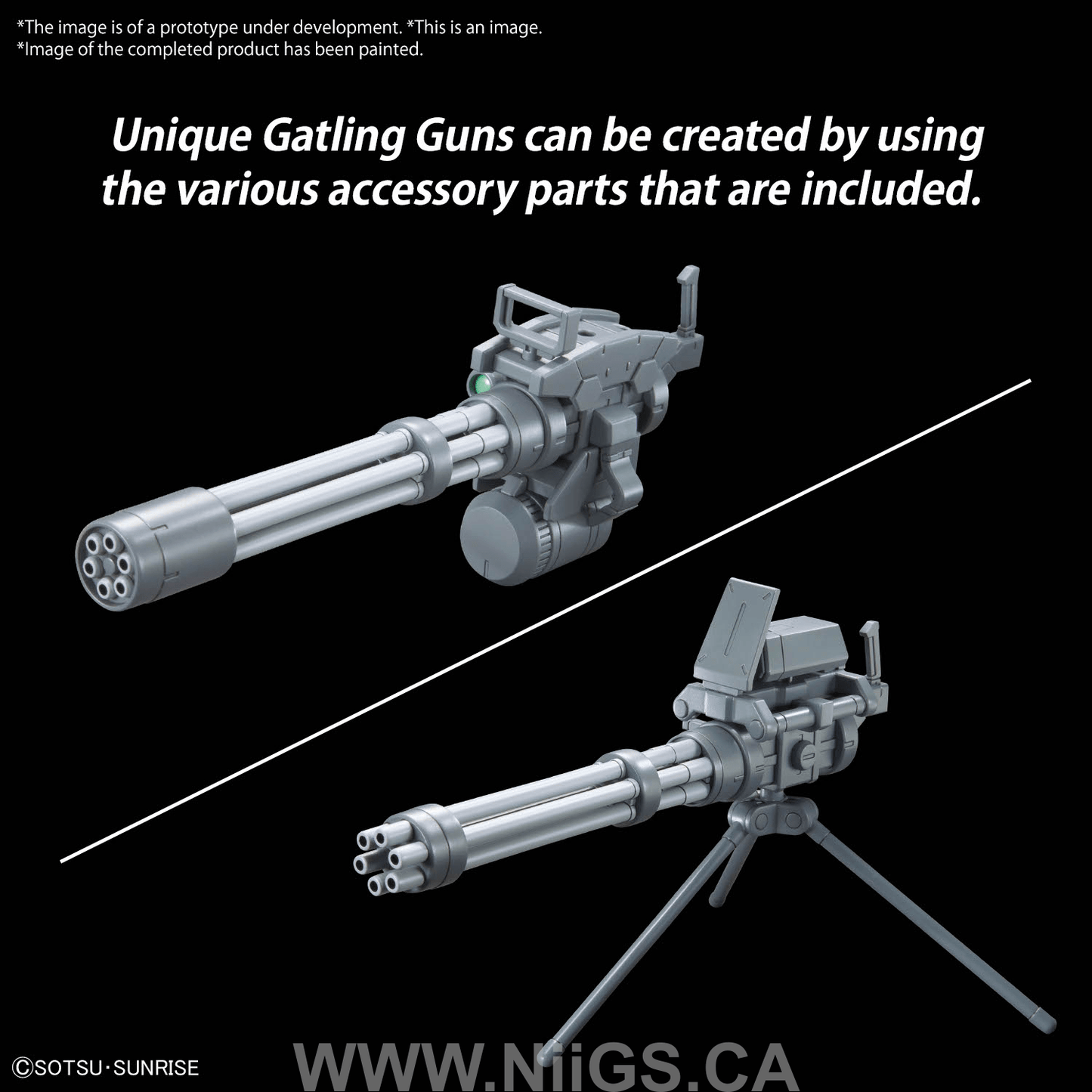 BANDAI Hobby OPTION PARTS SET GUNPLA 09 (GIANT GATLING)