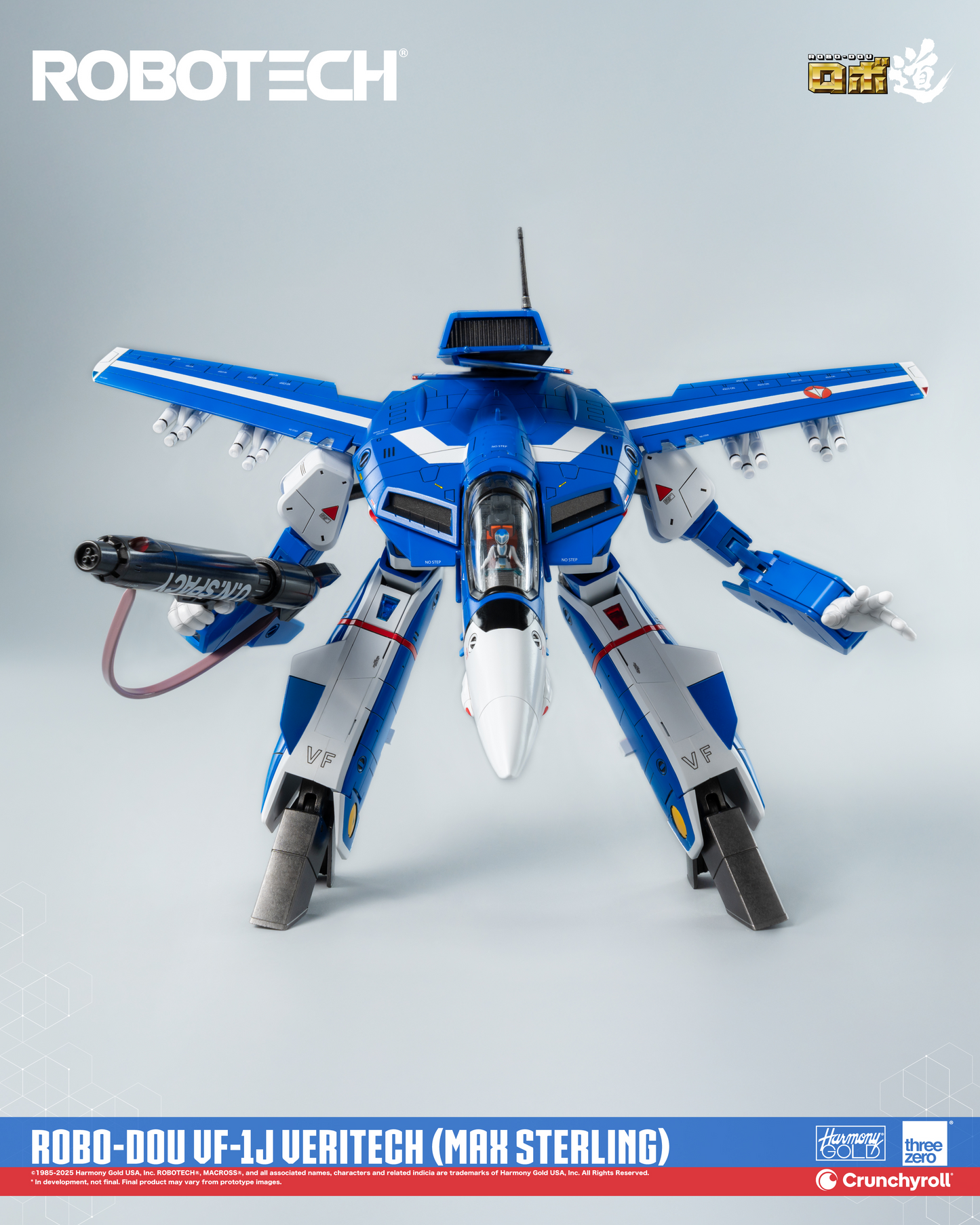 threezero ROBO-DOU ROBOTECH VF-1J Veritech (Max Sterling)