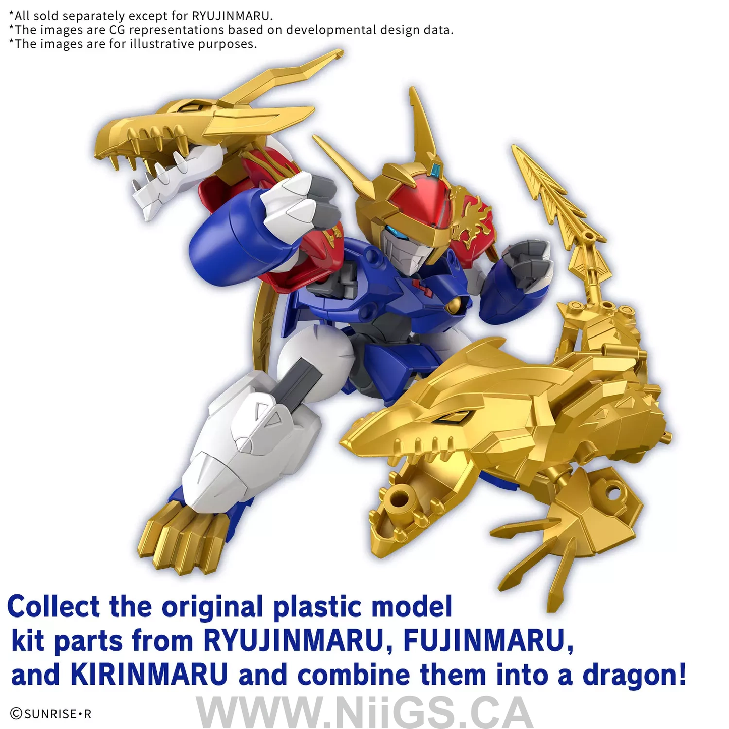BANDAI HOBBY RYUJINMARU *Limited initial edition